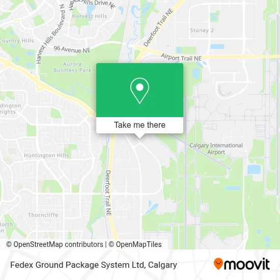 Fedex Ground Package System Ltd map