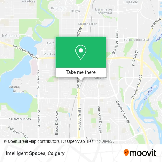 Intelligent Spaces map