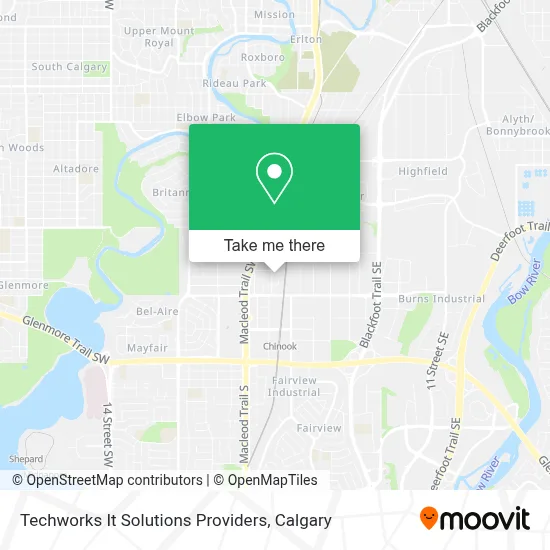 Techworks It Solutions Providers map