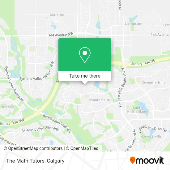 The Math Tutors map