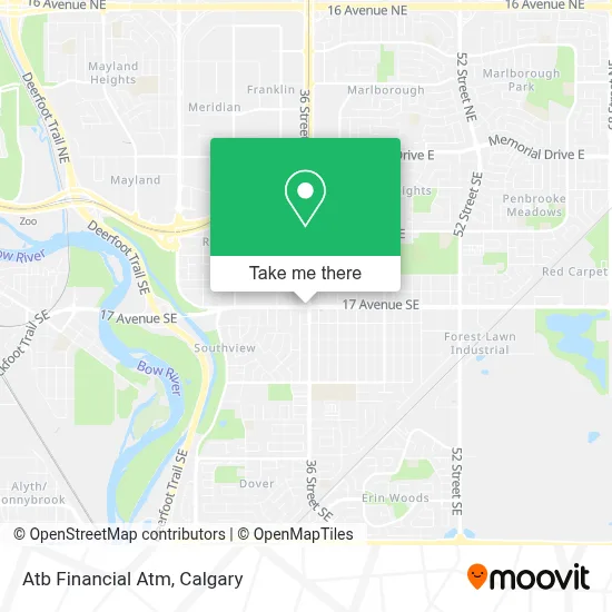 Atb Financial Atm map