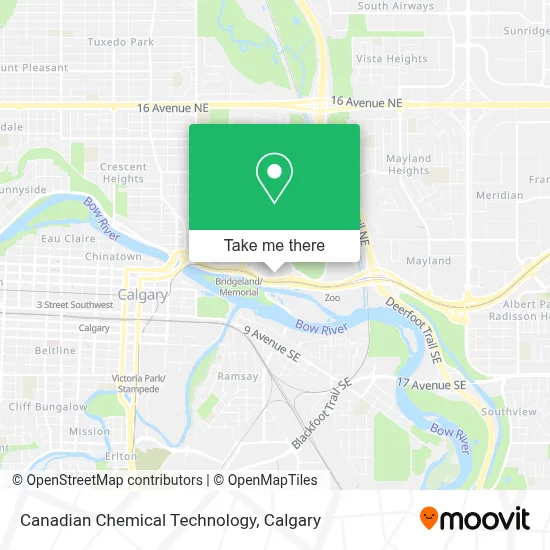 Canadian Chemical Technology map