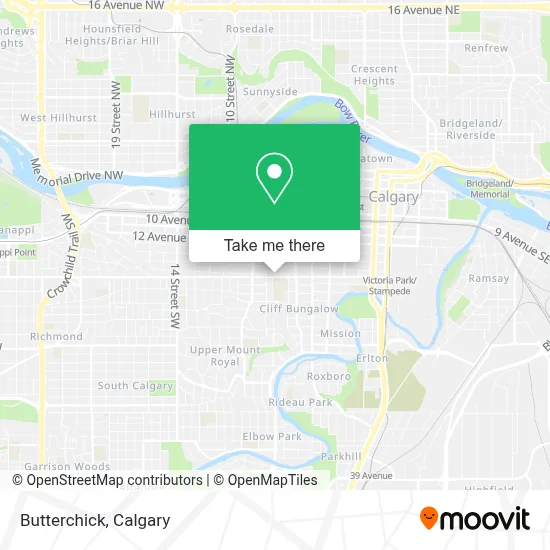 Butterchick map