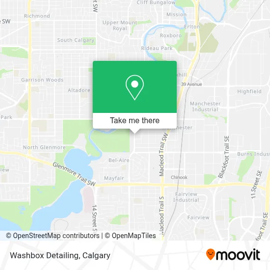 Washbox Detailing map