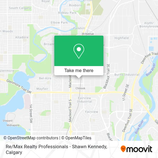Re / Max Realty Professionals - Shawn Kennedy map
