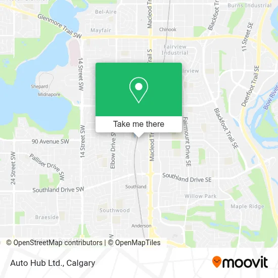 Auto Hub Ltd. map