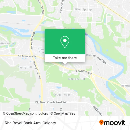 Rbc Royal Bank Atm map