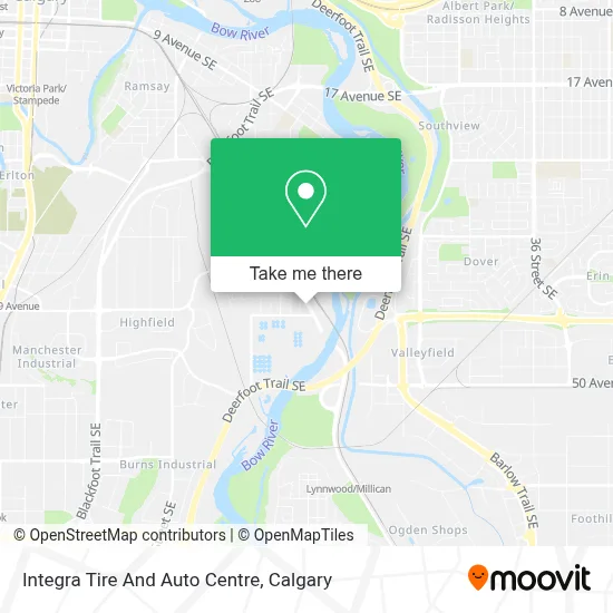 Integra Tire And Auto Centre map