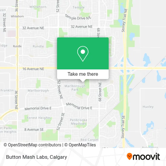 Button Mash Labs map