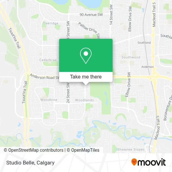 Studio Belle map