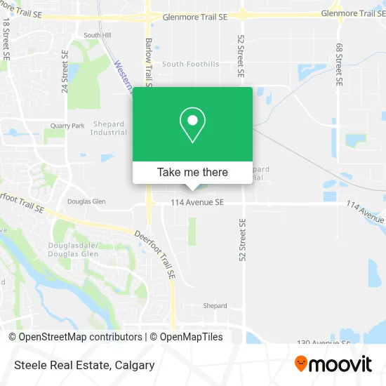 Steele Real Estate map