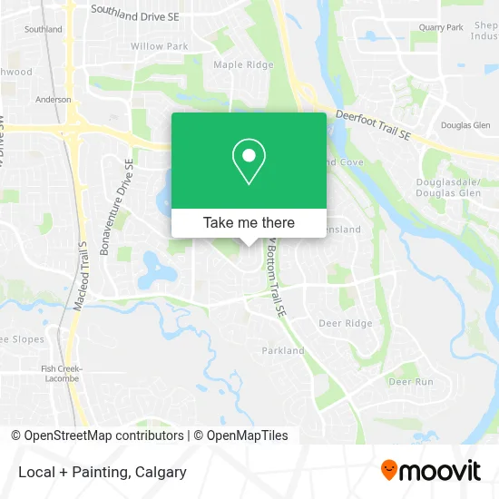 Local + Painting map