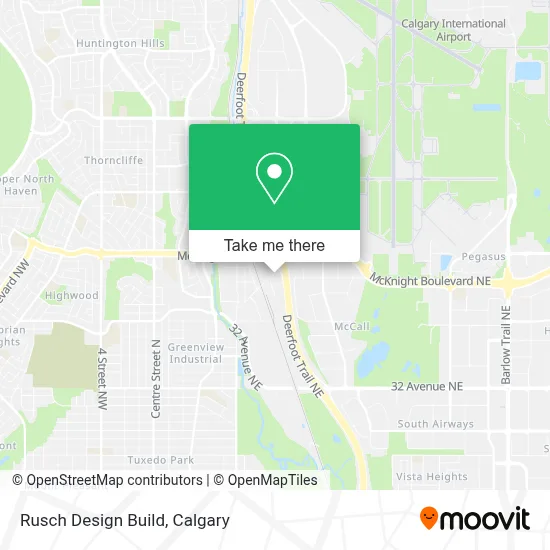 Rusch Design Build map