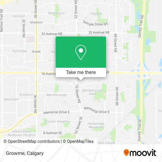 Growme map