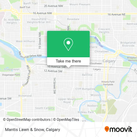Mantis Lawn & Snow map
