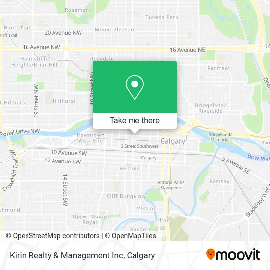 Kirin Realty & Management Inc map