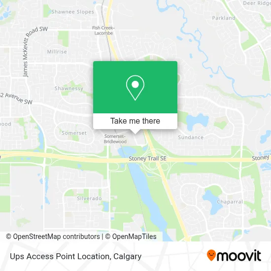 Ups Access Point Location plan
