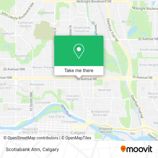 Scotiabank Atm map