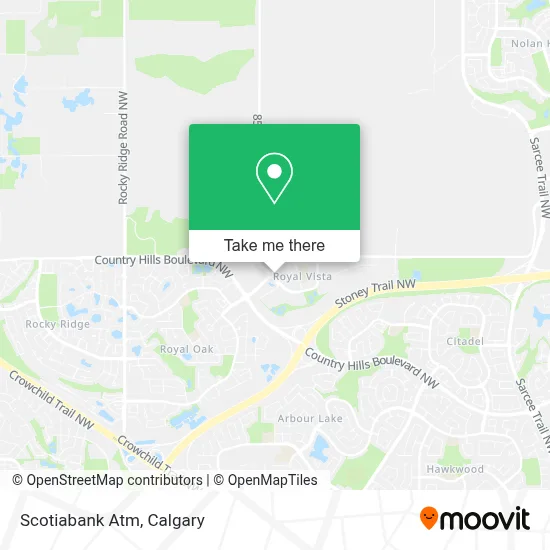 Scotiabank Atm map