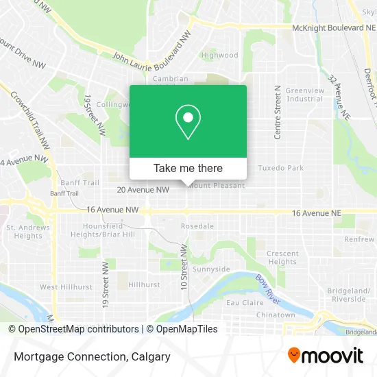 Mortgage Connection map