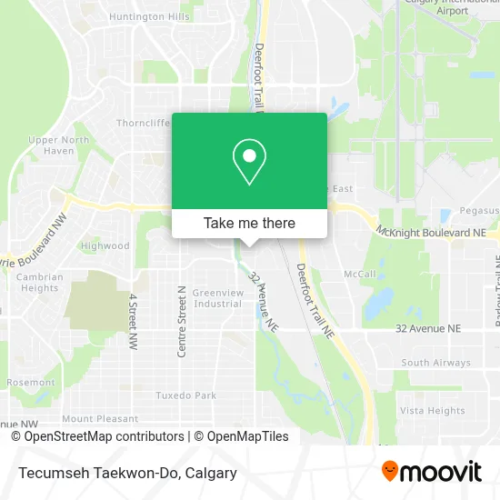 Tecumseh Taekwon-Do map
