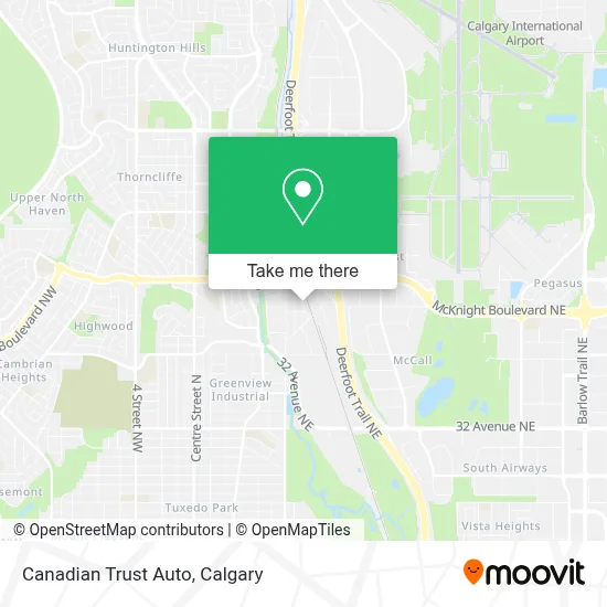 Canadian Trust Auto map