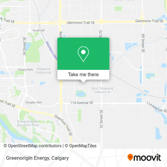Greenorigin Energy map