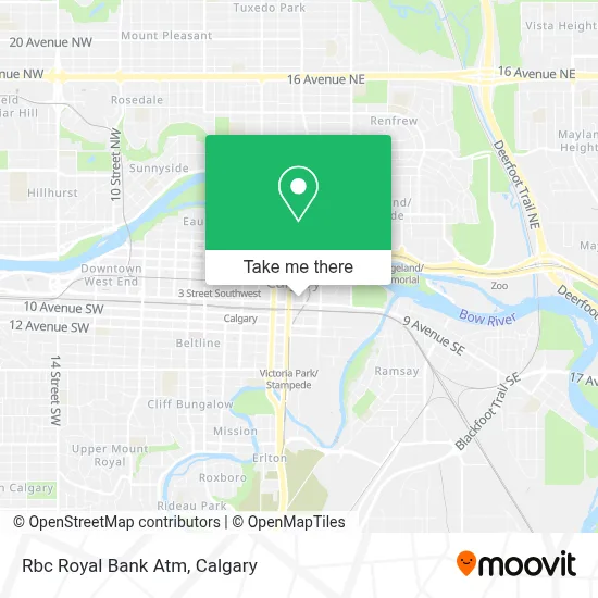 Rbc Royal Bank Atm map
