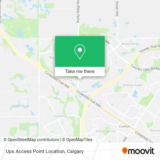 Ups Access Point Location plan