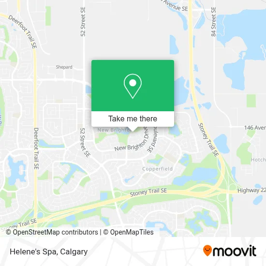 Helene's Spa map