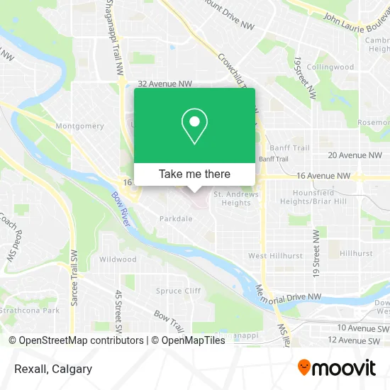 Rexall map