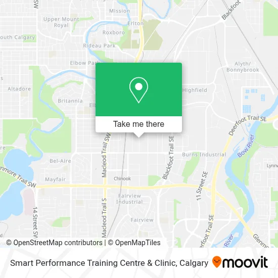 Smart Performance Training Centre & Clinic map
