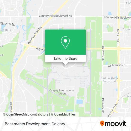 Basements Development map