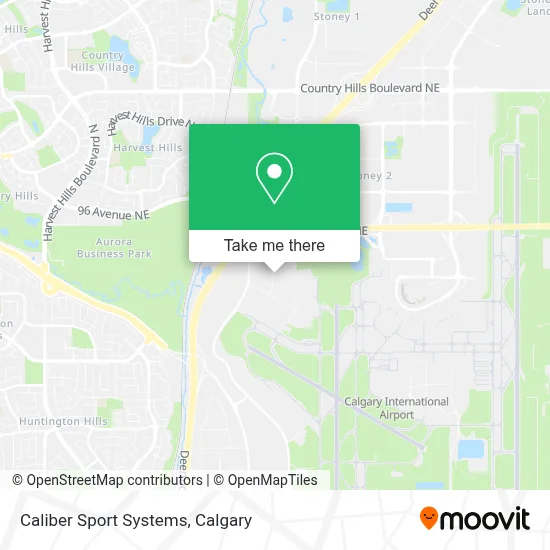 Caliber Sport Systems map