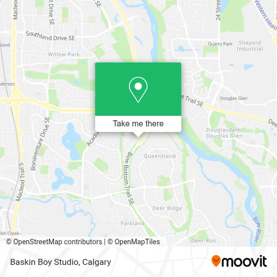 Baskin Boy Studio map