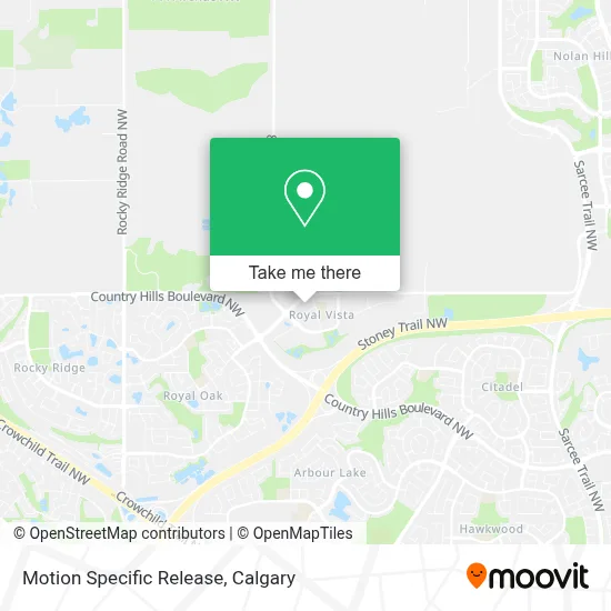 Motion Specific Release map