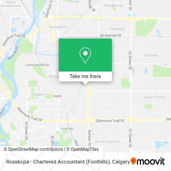 Rozekcpa - Chartered Accountant (Foothills) map