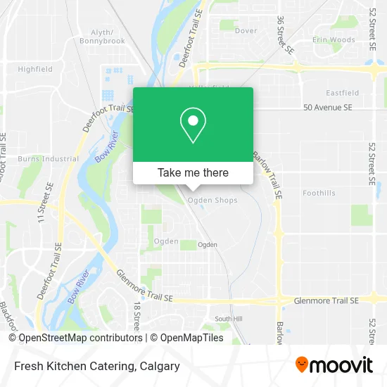 Fresh Kitchen Catering map