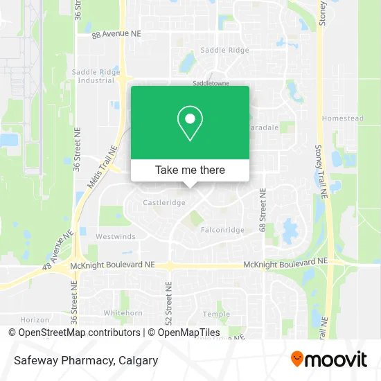 Safeway Pharmacy map