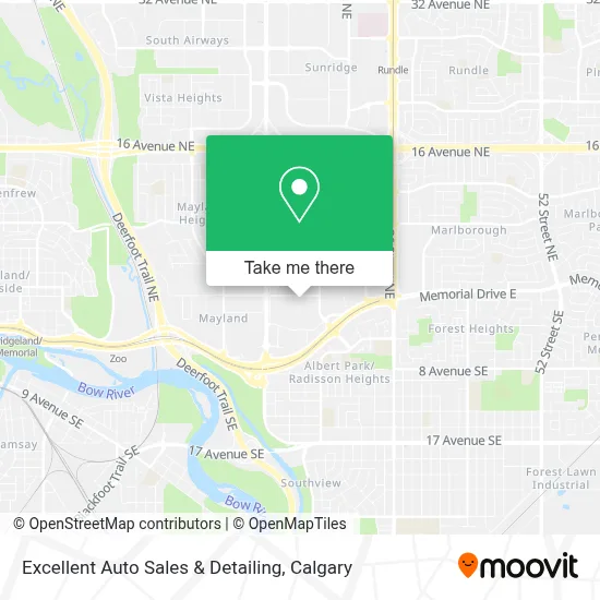 Excellent Auto Sales & Detailing map