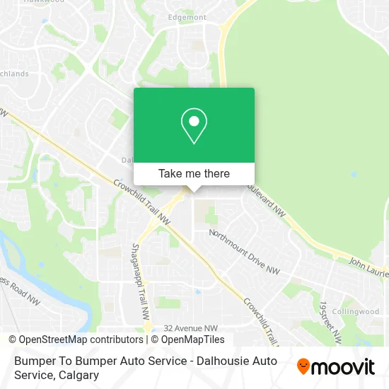 Bumper To Bumper Auto Service - Dalhousie Auto Service map