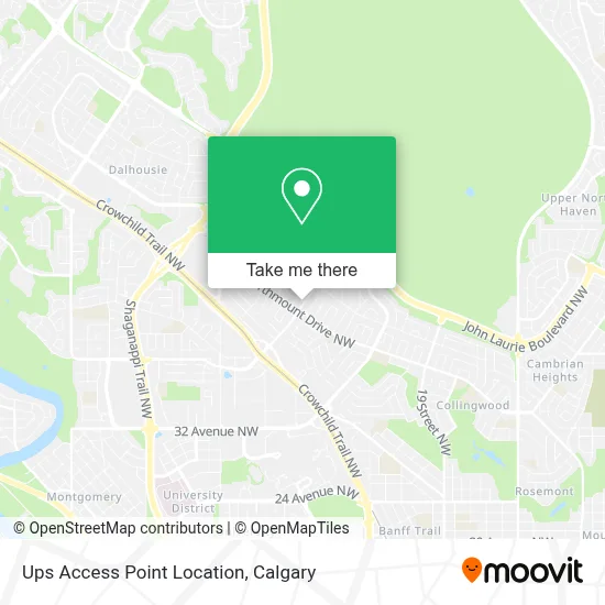 Ups Access Point Location plan