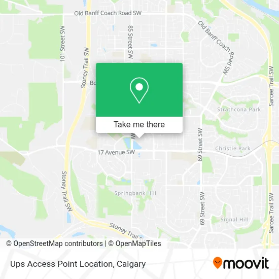 Ups Access Point Location plan