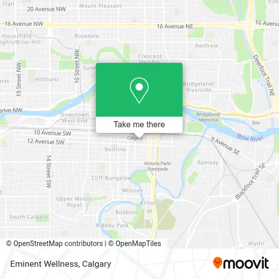 Eminent Wellness map