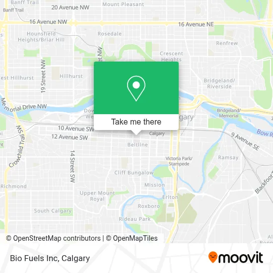 Bio Fuels Inc map