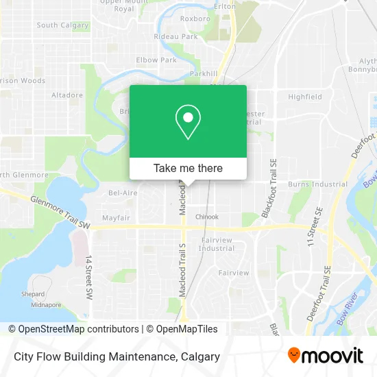 City Flow Building Maintenance map