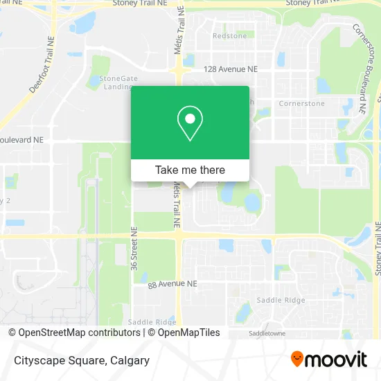 Cityscape Square map