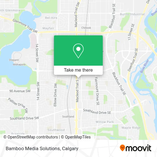 Bamboo Media Solutions map