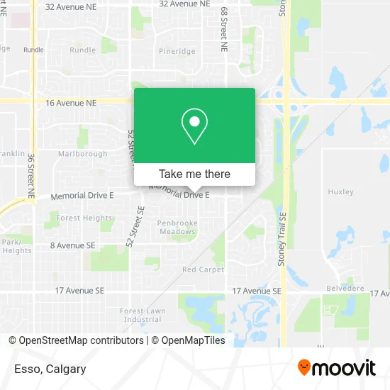 Esso map