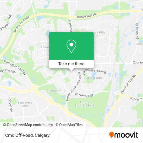 Cmc Off-Road map